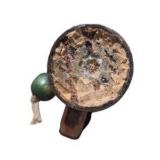 Vintage Hand Carved Wood Folk Art Figure Lot With Bottle Opener, Corkscrew, Barrel Holder and Picks