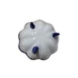 Japanese Blue Floral Bowls, Hand Painted Footed Dish & Porcelain Spoon Lot