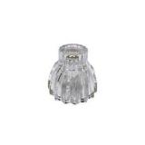 Decorative Crystal Bowls, WMF Silverplate Pierced Bowl & Glass Votive Holders