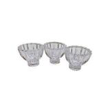 Decorative Crystal Bowls, WMF Silverplate Pierced Bowl & Glass Votive Holders