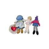 Large Mixed Doll & Plush Lot – Cabbage Patch Style, Raggedy Ann, Trolls, Animals & More