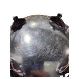 Decorative Crystal Bowls, WMF Silverplate Pierced Bowl & Glass Votive Holders