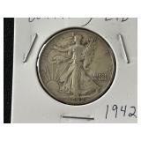 1942 Walking Liberty Half Dollar