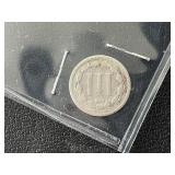 1866 Three Cent Nickel