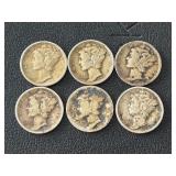 Mercury Silver Dimes