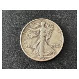 1943 Walking Liberty Half Dollar
