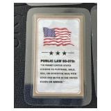 4 - 1 Grain .999 Fine Silver Bars