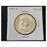 1963-D Franklin Half Dollar