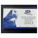 2003-S State Quarter Proof Set