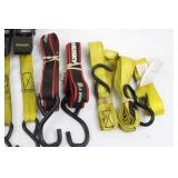 Mixed Ratchet Tie-Down Straps