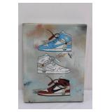 Air Jordan Sneaker Art Canvas