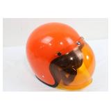 Biltwell Bonanza Bh-hnz-gl-org Orange Helmet Size L (Used)