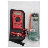 Gardner Bender Gdt-311 Multimeter & 100 8" (not tested)