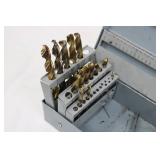 Drill Bit Index Set in Metal Case