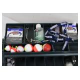 Plano Three-Tray Tackle Box With Assorted Fishing Tackle