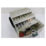 Plano 6103 3-tray Tackle Box With Assorted Fishing Tackle