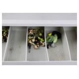 Plano 6103 3-tray Tackle Box With Assorted Fishing Tackle