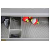 Plano 6103 3-tray Tackle Box With Assorted Fishing Tackle