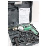 Metabo Hpt D13vf 1/2 in Corded Drill With Case & Side Handle