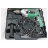 Metabo Hpt D13vf 1/2 in Corded Drill With Case & Side Handle