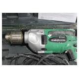 Metabo Hpt D13vf 1/2 in Corded Drill With Case & Side Handle