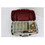 Plano Tackle Box With Assorted Fishing Tackle