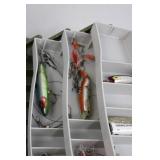 Assorted Fishing Lures & Tackle Box