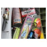Assorted Fishing Lures & Tackle Box