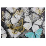 Butterfly Portrait Canvas Wall Art 36" X 24"