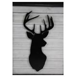 Framed Deer Silhouette Wall Decor 14.5" X 18"