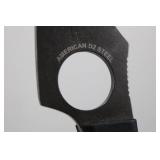 WhiteKnuckler D2 Steel Fixed Blade Knife With Sheath
