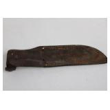 Vintage Craftsman Fixed Blade Knife With Sheath