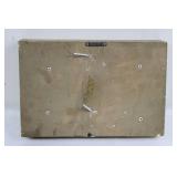 Mixed Folk Art Shadowbox With Fishing Motifs