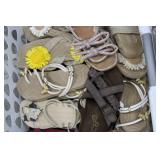 Summer Sandals Size 5-6 Over 25 Pairs Mixed Lot