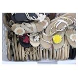Summer Sandals Size 5-6 Over 25 Pairs Mixed Lot
