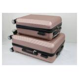 2-piece Hardside Spinner Luggage Set (Lot of 2)
