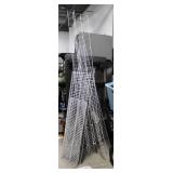 White Wire Shelf Panels Mixed Lot