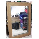 Large Framed Wall Mirror 40 X 58 in
