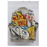 Members Only X Nickelodeon Camouflage Jacket Size M