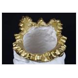 Lion Head Crown Decorative Planter ~10"