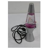 Lava Lamp With Silver Base & Cap (not tested)