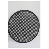 Pair of 15" Universal Metal Car Audio Subwoofer Grills With Clips & Screws