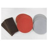 Assorted Sandpaper Sheets & Discs Mixed Lot