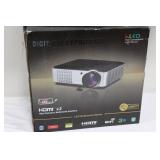 Keystone Rd-806 LED Projector With P-jing Screen Stand