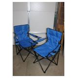 Priority Healthcare Group Folding Camp Chairs (Lot of 2)