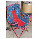 Folding Camp Chair Popsicle Print