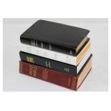Holy Bible Lot of 4 King James, Revised Standard & New King James