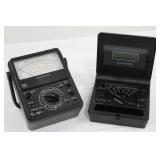 Micronta Analog & Digital Multimeters (Lot of 2)