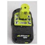 Ryobi One+ 18v Cordless Impact Wrench & Flashlight Kit With Battery & Case (No Charger)