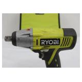 Ryobi One+ 18v Cordless Impact Wrench & Flashlight Kit With Battery & Case (No Charger)